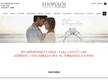 Tablet Screenshot of eliopulos.com